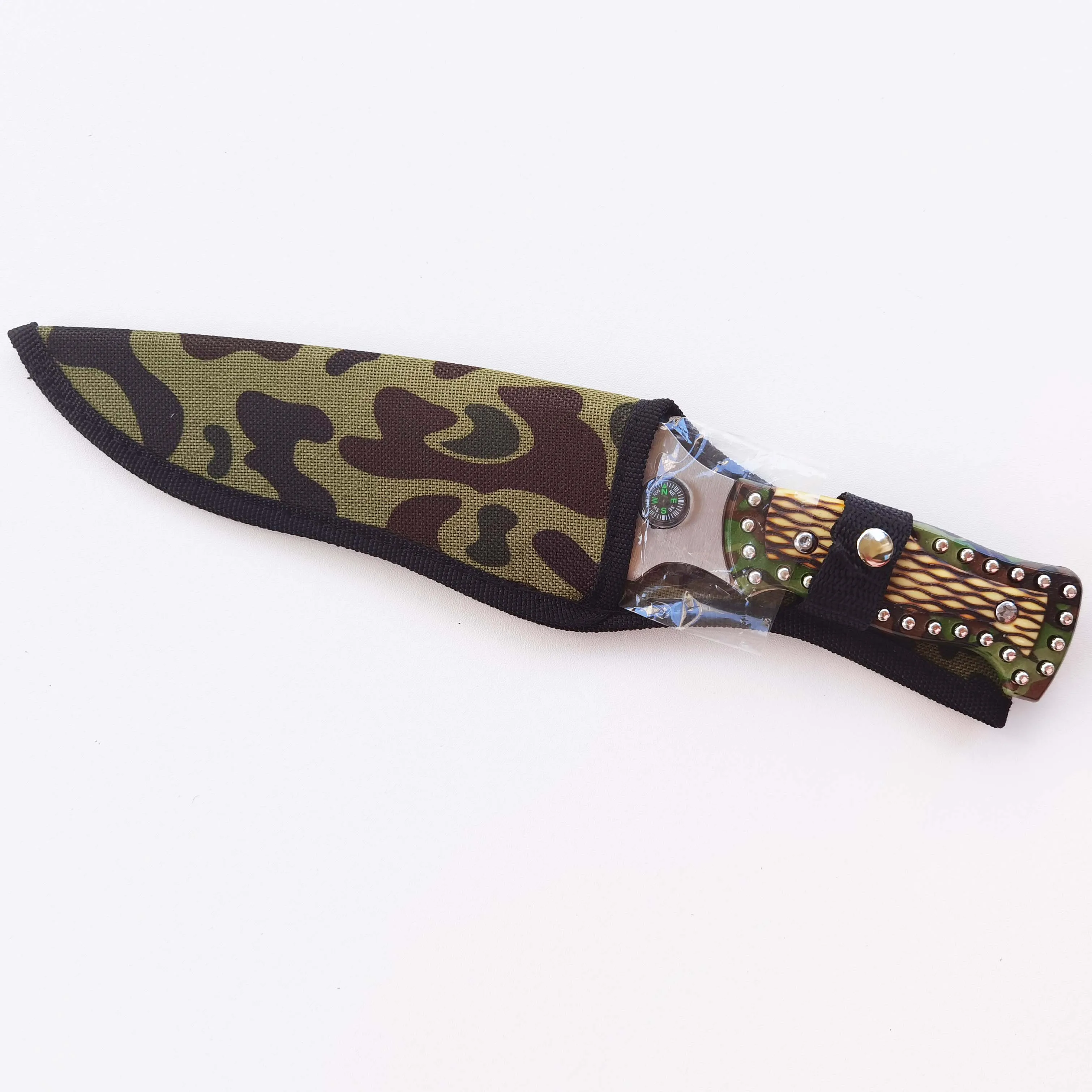 Free Sample High Hardness Hunting Knife Tactical Knives Outdoor Stainless Steel Fixed Blade Knife