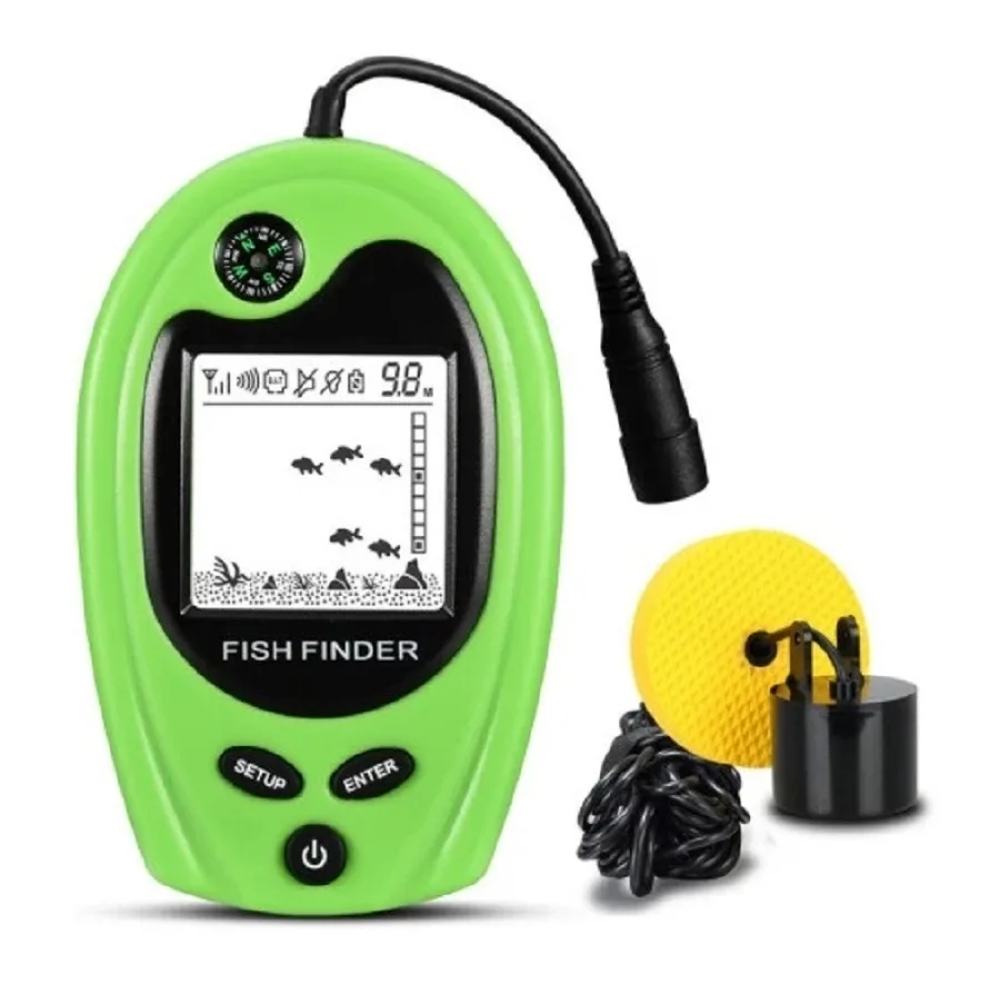Ice fishing fish finder sonar detector