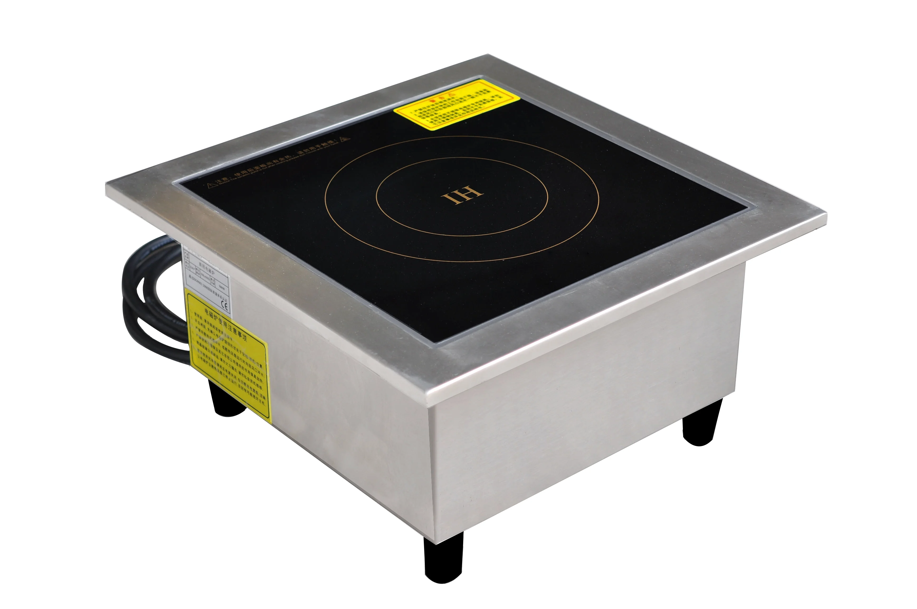 
2020 most popular drop in commercial 220v 4 burner induction cooker 