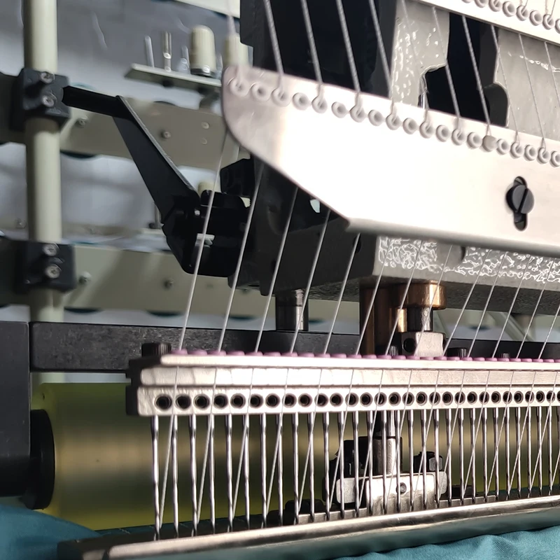 ST 008 65048P 65 Needles MULTI-NEEDLE FLAT BED SEWING MACHINE Industrial Apparel Sewing Machine