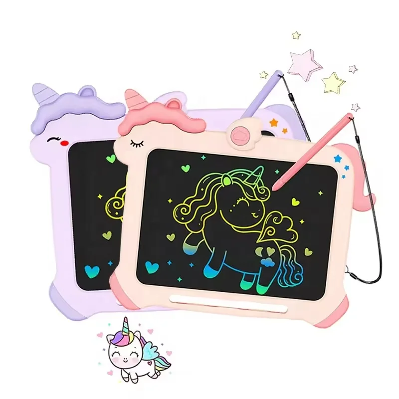 Unicorn New Arrival Children Learning Toys Erasable Writing Tablet Doodle Board For Kids Creative Development Toys