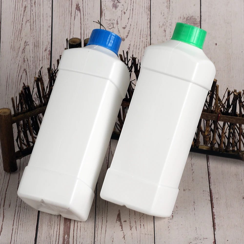 Wholesale 1000ml HDPE material Amway liquid laundry detergent chemical cleaning bottle