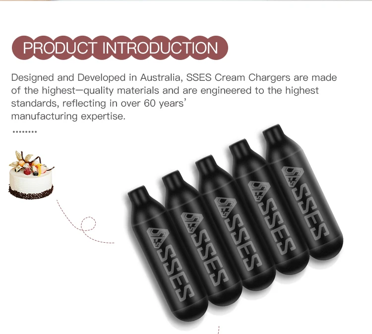 
Certified Quality Nitrous Oxide N2O Gas Whipped Cream Chargers - Blueberry Flavor 