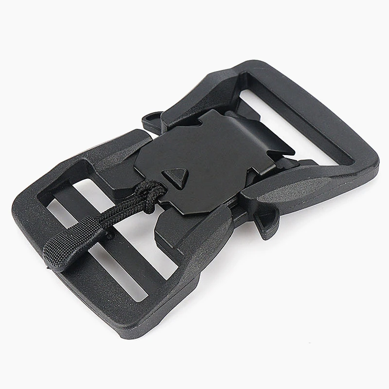 Magnetic quick release plastic buckle for bag side release plastic buckles