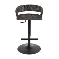 Wholesale Colorful Leather Saddle Shape Seat Chair Office Furniture New Arrivals Fixed  Bar Stool