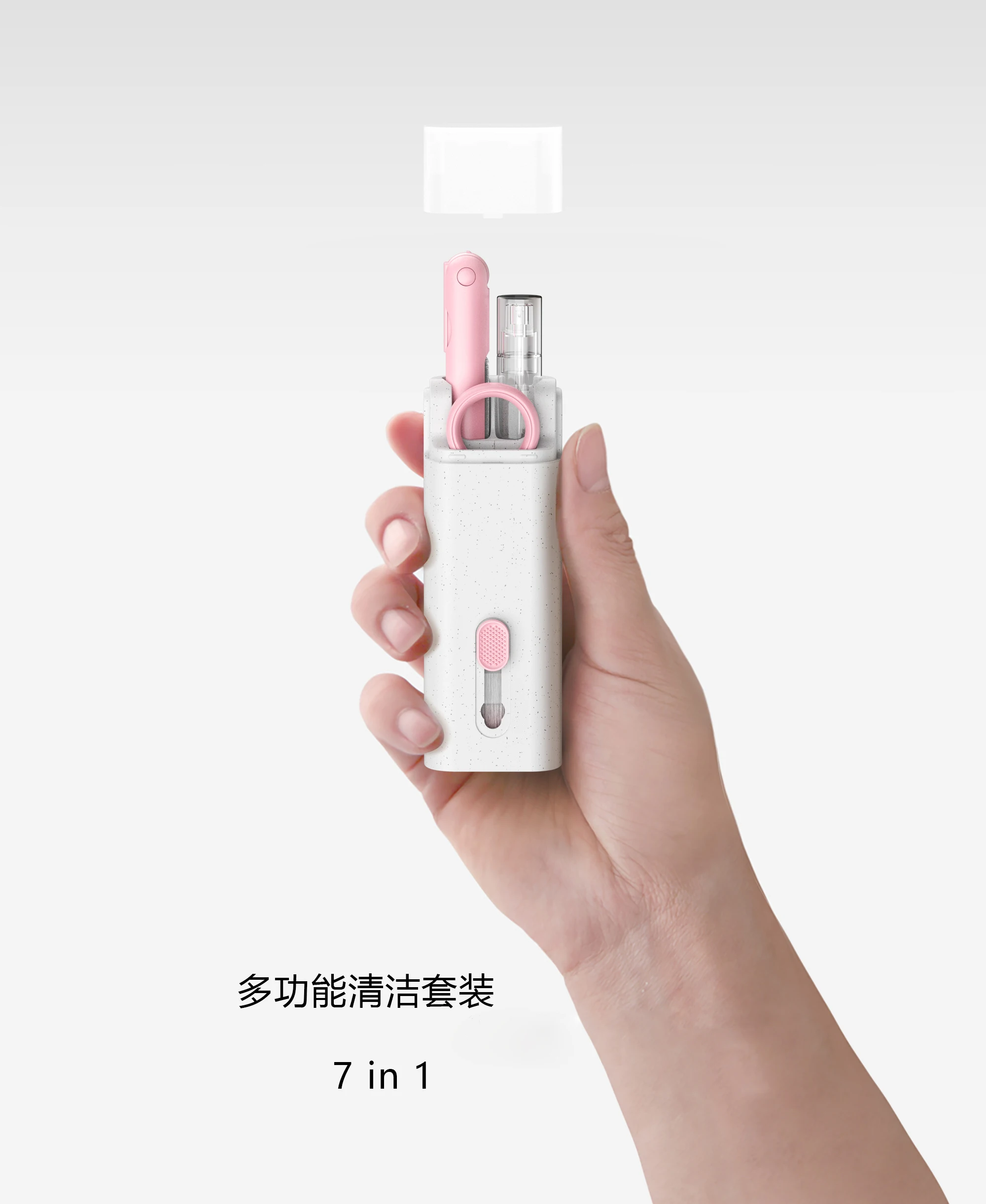 For earplugs 7-in-1 multifunction keyboard screen headset cleaning kit for airport cleaning pen cleaning kit