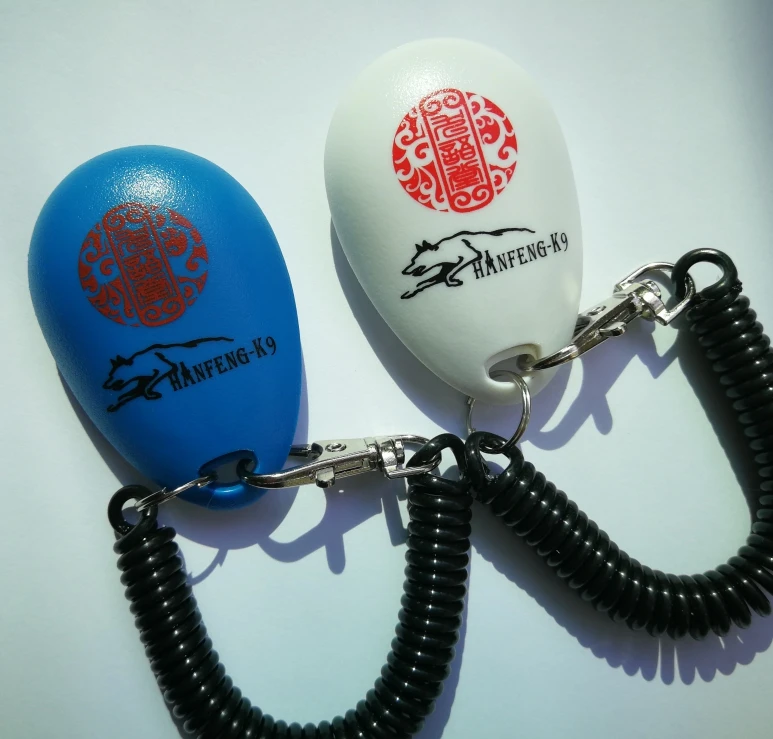 Wholesale Custom Logo High Quality Dog Training Whistle Clicker Dog Clicker