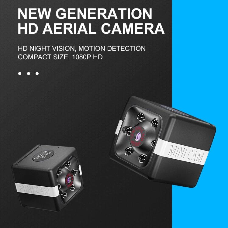 FX02 Upgraded HD 1080P Night Vision Camera Aerial Outdoor Sports Camera