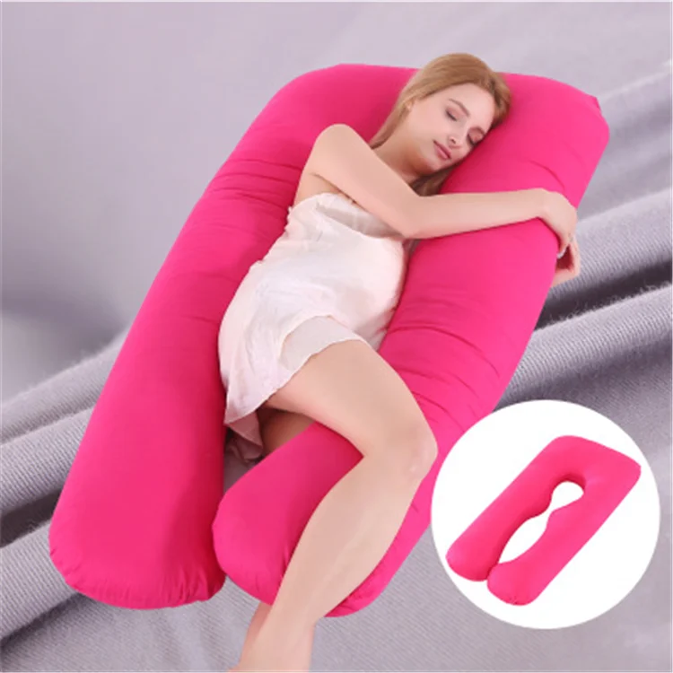 
Manufacturer Supply Full Body Premium v shaped Firm Foam Nursing Baby Maternity Pillow 