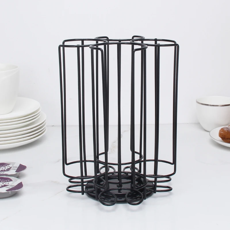 Wholesale 52pcs Bronze Powder Coating Tassimo Coffee Capsule Display Rack