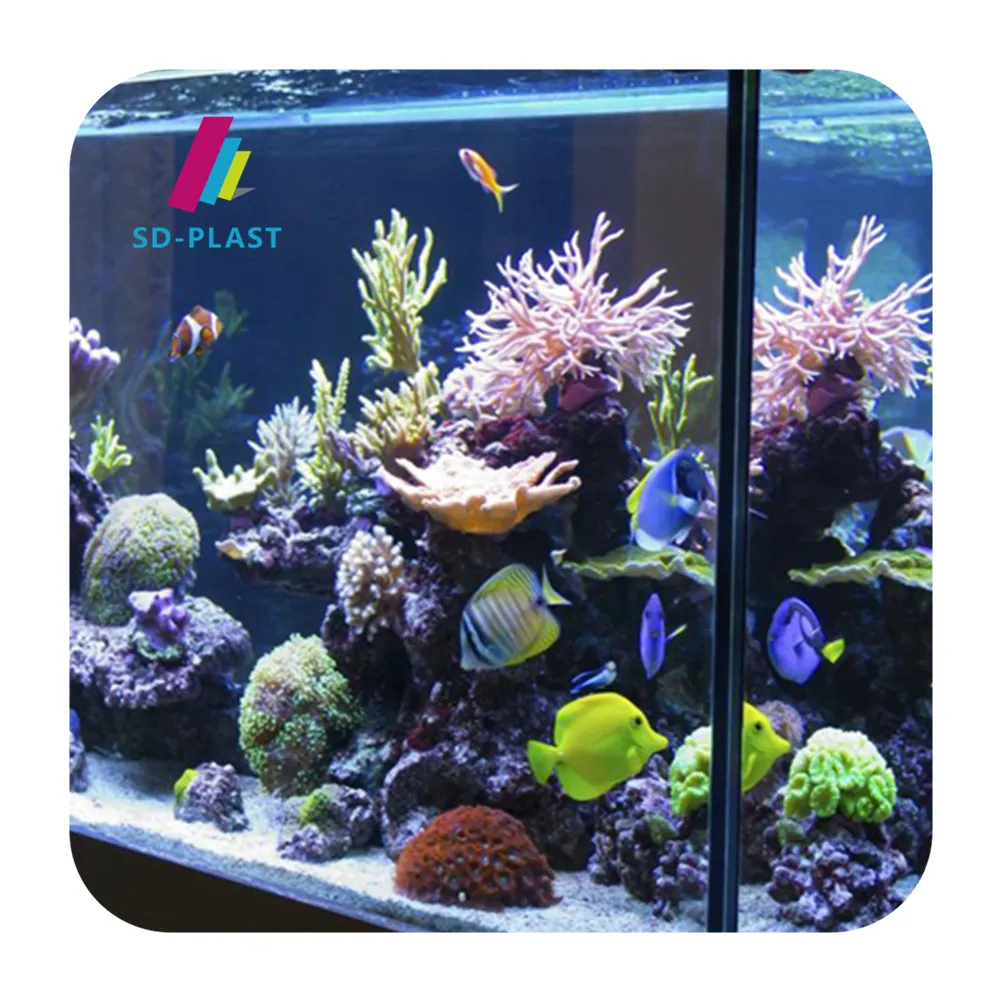 Aquarium fish tank tv table acrylic coral frag tank aquarium
