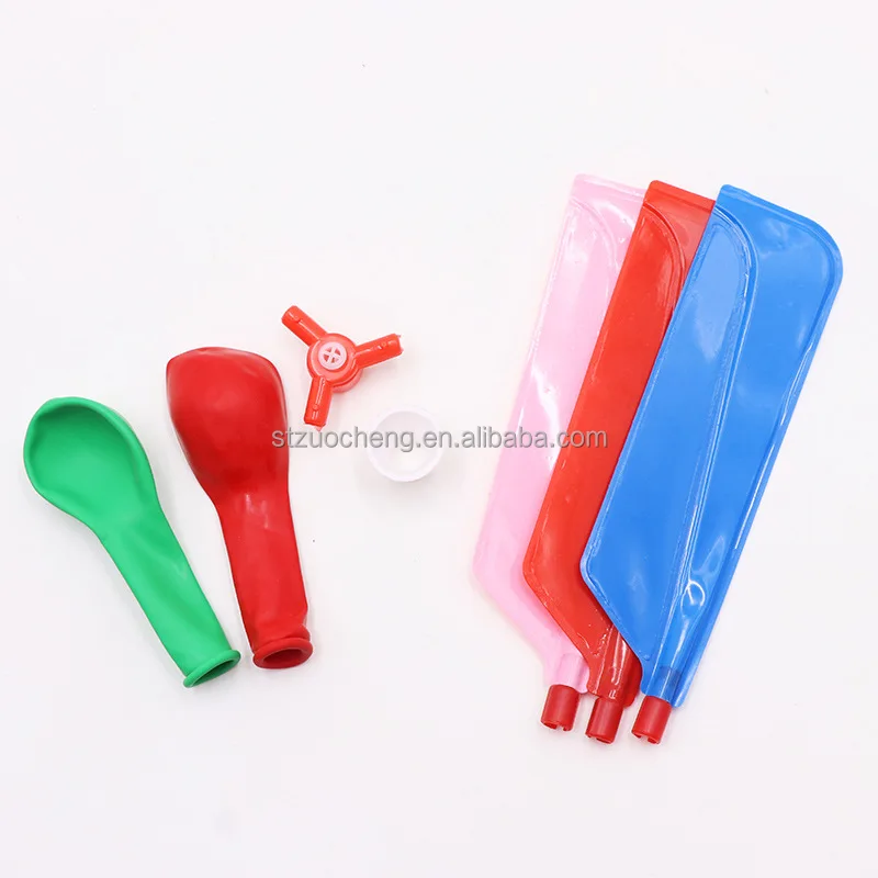IN STOCK Novelty Airplane Magic mechanical toys Flying inflatable Balloon Helicopter Propeller Toy