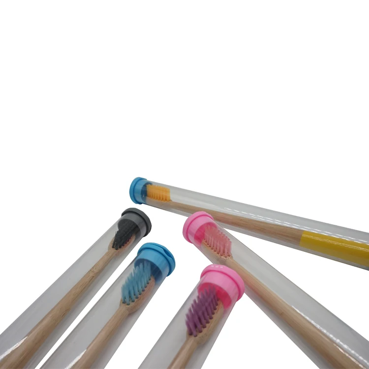 2022, новый дизайн, Экологически чистая бамбуковая зубная щетка с индивидуальным логотипом и принтом