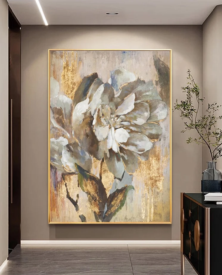 Custom High-end Aluminum Alloy Metal Frame Decorative Living Room Bathroom Hanging Wall Canvas Picture Photo Mirror Frame