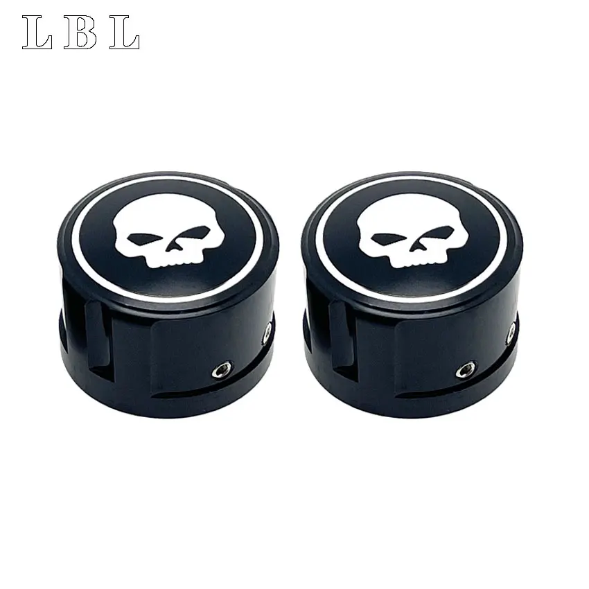 High quality Motorcycle Aluminum Front Axle Nut Cover Caps Nut For Harley Sportster Xl883 Xl1200 Xl 883 1200 Dyna Touring V-rod