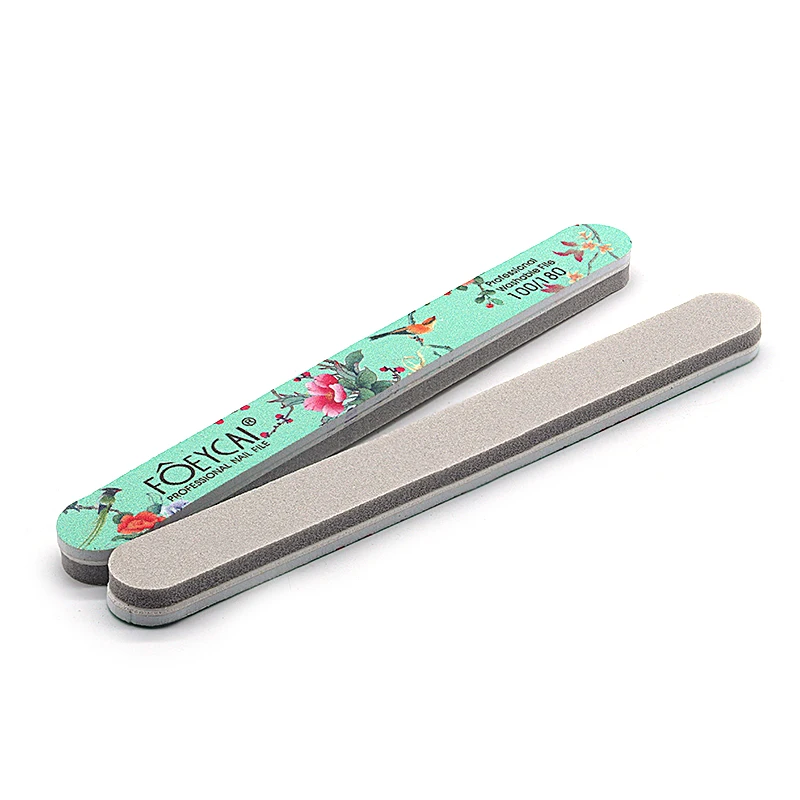 100 180 240 Grit korean colorful professional manicure tools premium nail file wholesale with custom logo