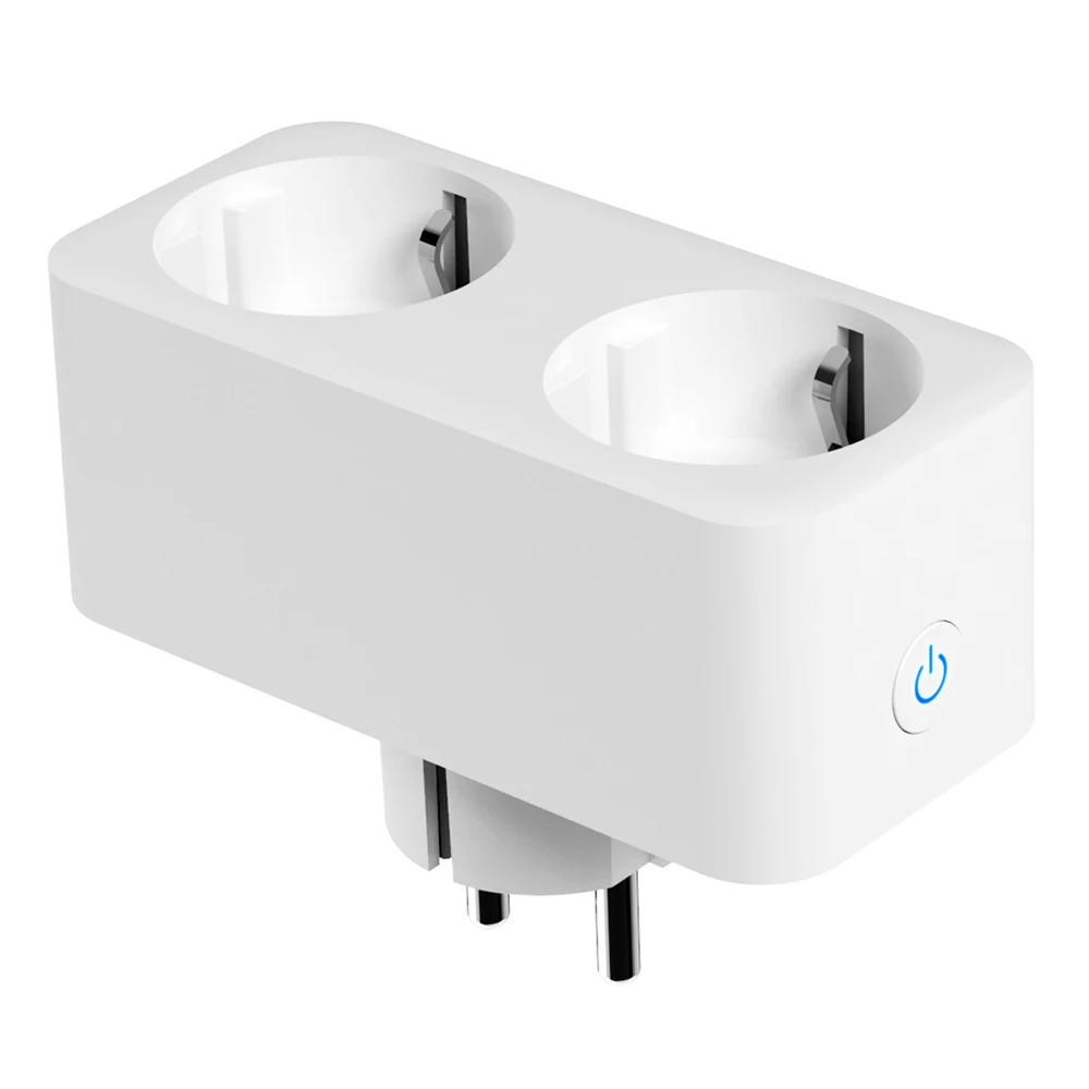 TOWO Электрические поставщики Wi-Fi/Zigbee Tuya EU, двойная розетка, интеллектуальная вилка для обеспечения безопасности дома, продукт для умного дома