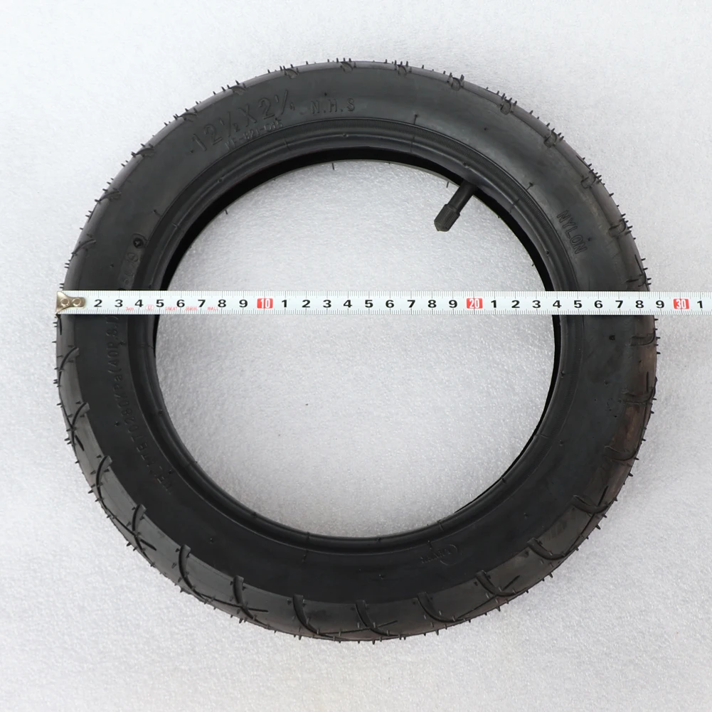 12 inch Tire 12 1/2 X 2 1/4 57-203 e-Bike Gas Electric Scooters Tyres 12.5x2.25 Wheel Tyre with Inner Tube Accessories