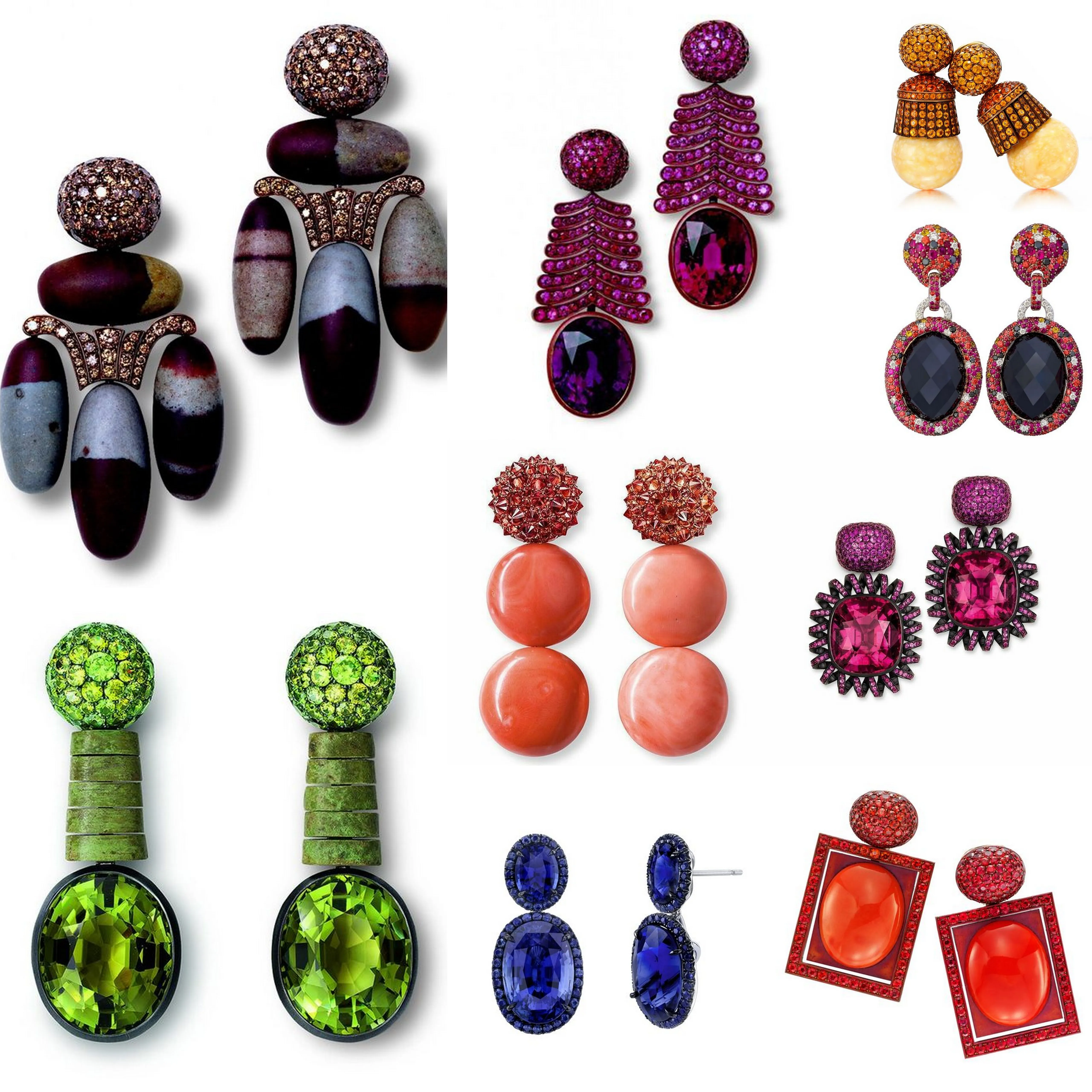 cameo accesorios cameo agate pendant earring  vintage cameo