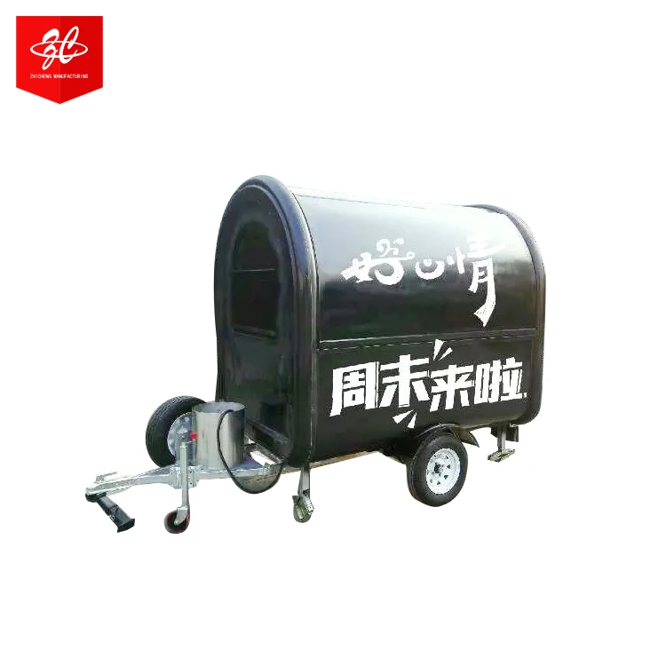 Fully equipped scooter trailer New multifunctional Mobile Food Truck Vending Food Cart For Sale Food Trailer