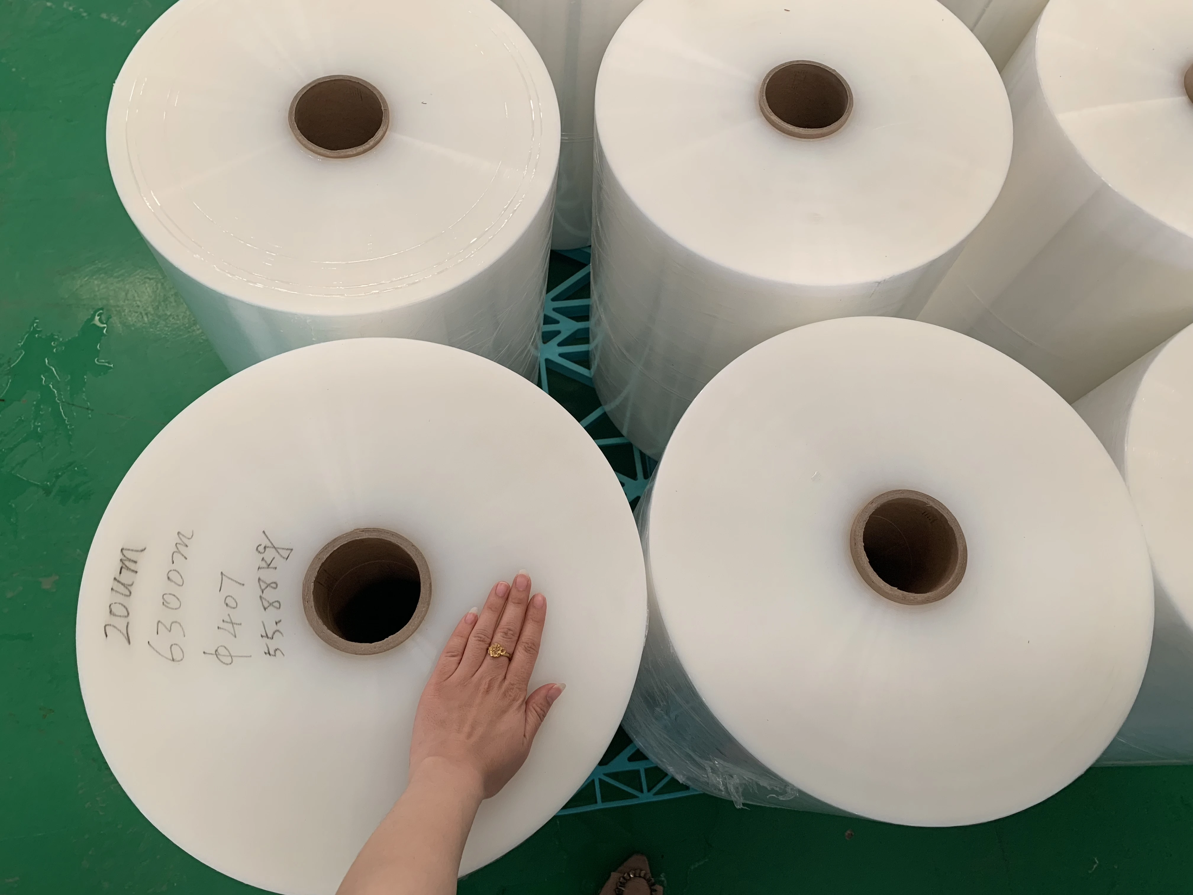 High Quality HB Machinery 5 layers 1500 mm China lldpe extrusion cpe stretch film machine