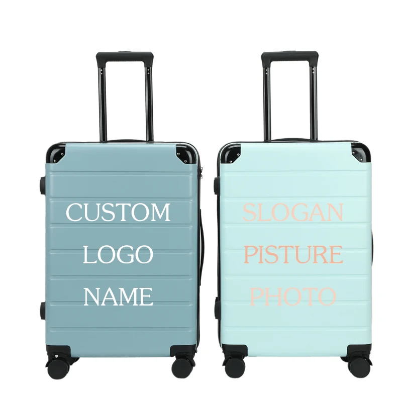 Case suitcase travel luggage set for outdoors cabin luggage trolley case suitcase on wheels with customized logo printing