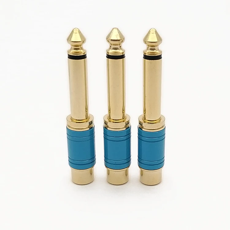 
converting RCA Cables to 1/4