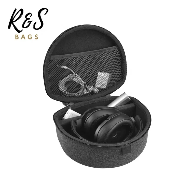 EVA Hard Shell Travel Storage Case Bag Customized Carrying Portable Waterproof Fold Headphones Headset