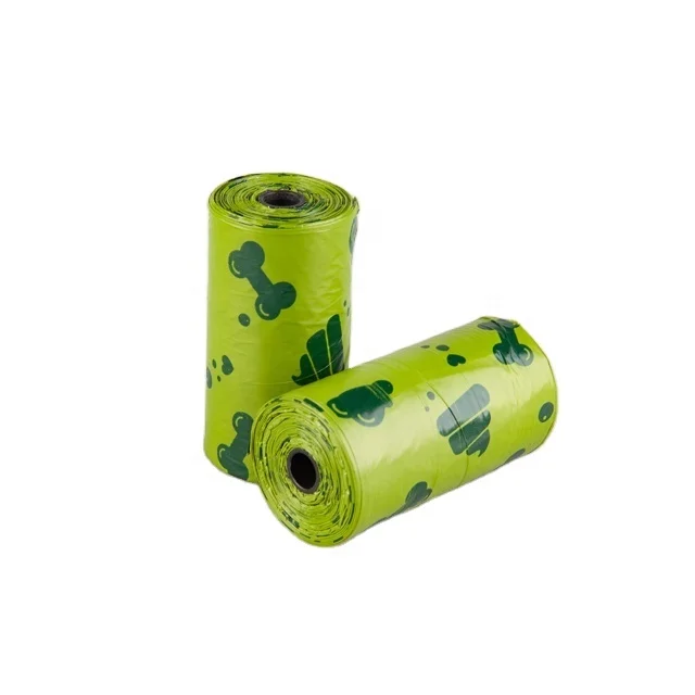 Eco Friendly Disposable Trash Garbage Pet Dog Waste Poop Poo Bag Dog Trash Bag