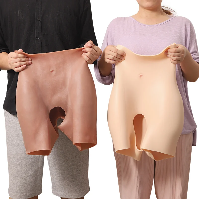 Silicone Butt Enhancer Hips Lifter Pants Silicone Buttock Fake Padded Panties Bombom Silicone Shaper Butt And Hip Breast Form