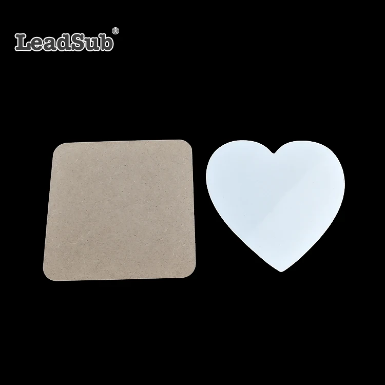 Eco-friendly Mat Pad Customized Printing Beer Cork Diatomite Silicone Mdf 3d Board Cup Leather sublimation Coasters blanks