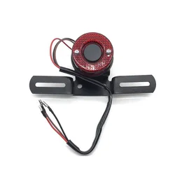 12V LED Motorcycle Bike Tail Brake Stop Light Moto Rear Lights Taillight Bracket Mount Signal Lamp
