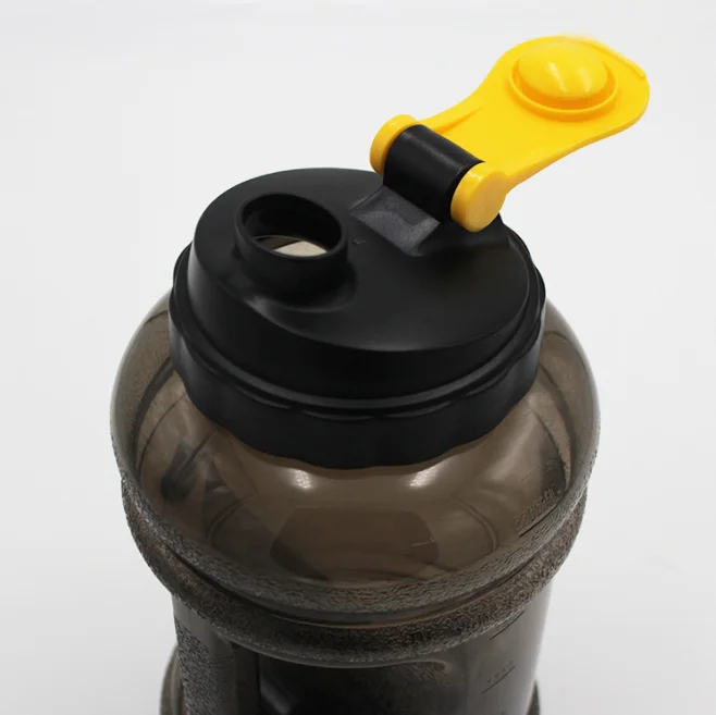 Water Jug with Handle, 2.2l PETG Gym Fitness Water Bottle Plastic Water Bottle with Lid