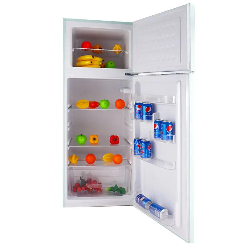 BCD-210 2023 china factory french door fridge with ice maker 300 litre 3 way fridge