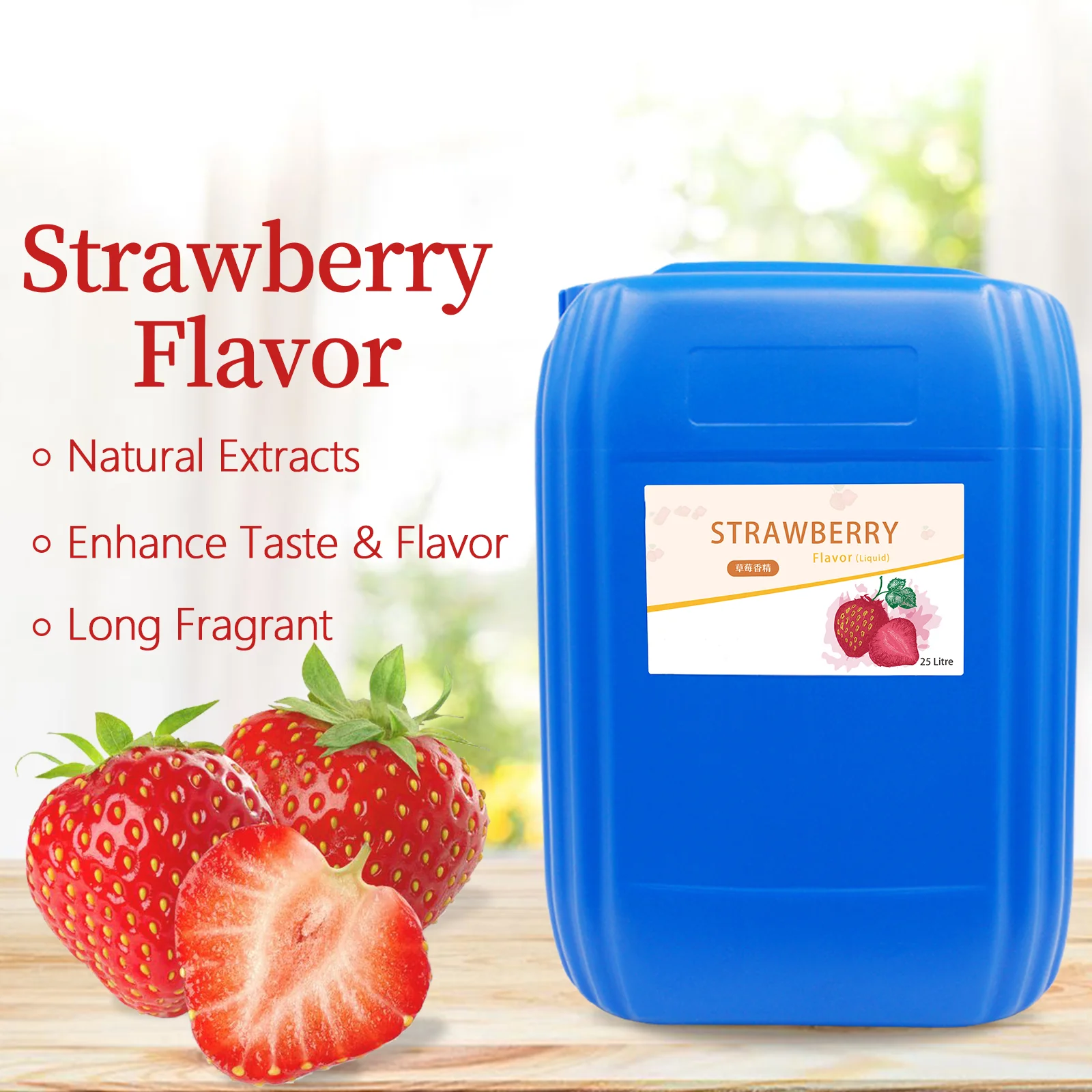 High Quality Sour strawberry  essence  Highly Concentrated nature cure whitening  Sour strawberry  flavor