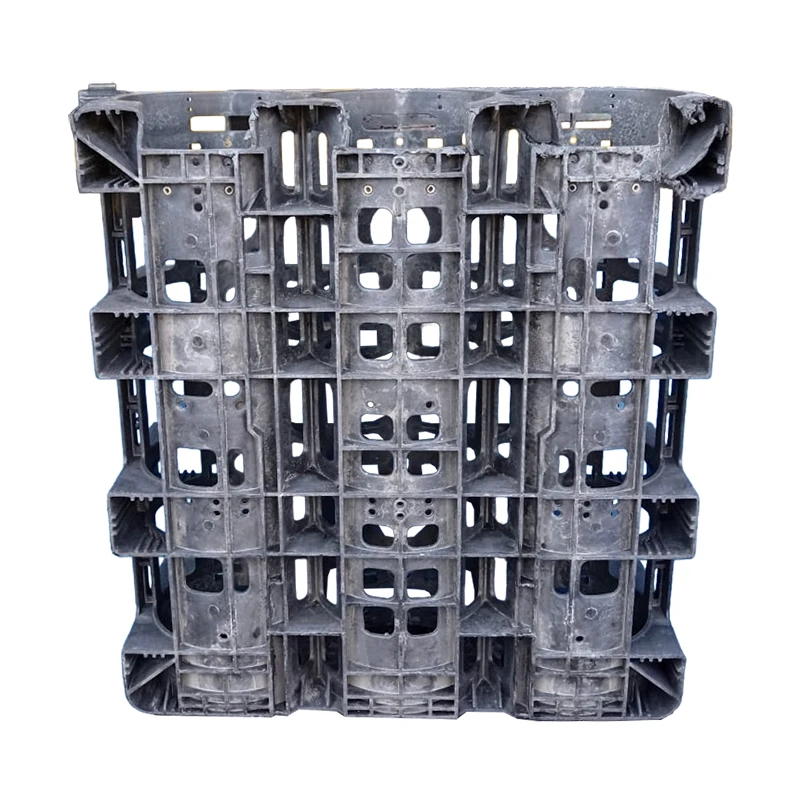 Stackable Plastic HDPE 3 Pocket 5-Gallon Modular Racking System Water Bottle Storage Holder Rack For Transport