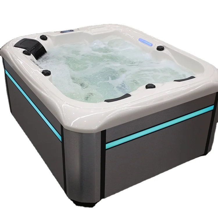 professional factory high quality solid surface adult spa massage indoor swimming pool for  BG-8891B