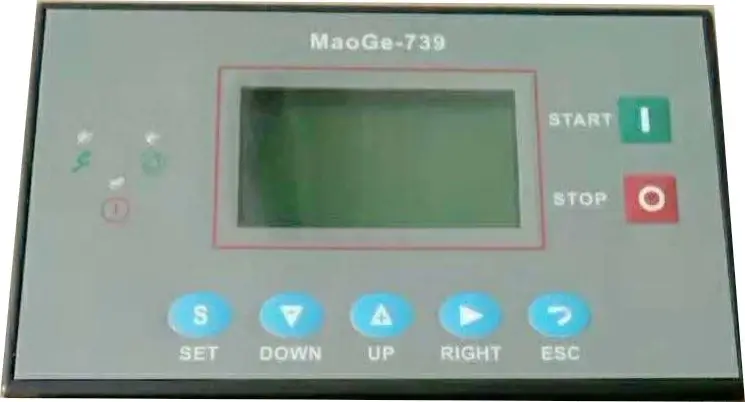 MAOGE-739 air compressor controller plc controller for air compressor
