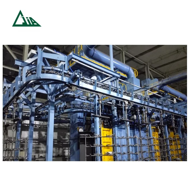 Q58 crane hooks type descaling equipment with high quality shot blast machinery