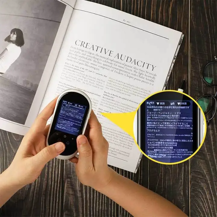 Business Multi Language Translator Gadget Language Voice Recording Smart Languages Translator