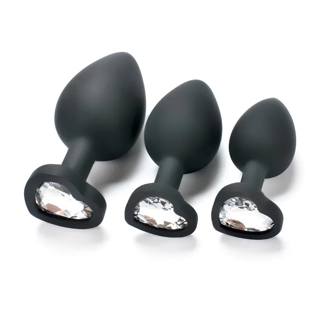 Wholesale Adult S&M Silicone Butt Plug With Vibration