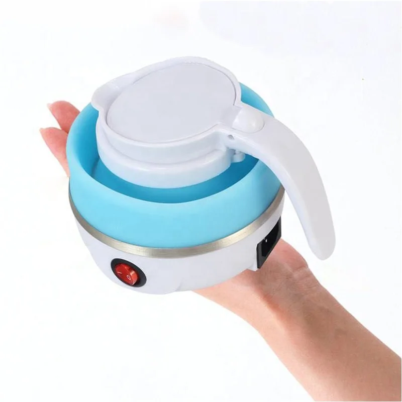 High Quality Travel Mini Silicone Portable Foldable Electric Collapsible Electric Kettle