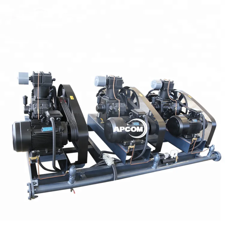 APCOM 25hp 30hp 22kw 40hp 30kw 37kw 50hp high pressure booster piston screw air compressor 7.5kw 10hp 11kw 15hp 15kw 20hp 18.5kw