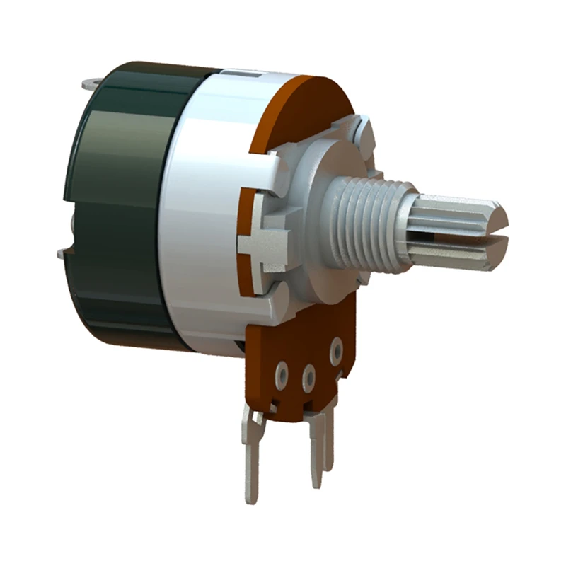 Metal Shaft  remote control potentiometer For Production Plant
