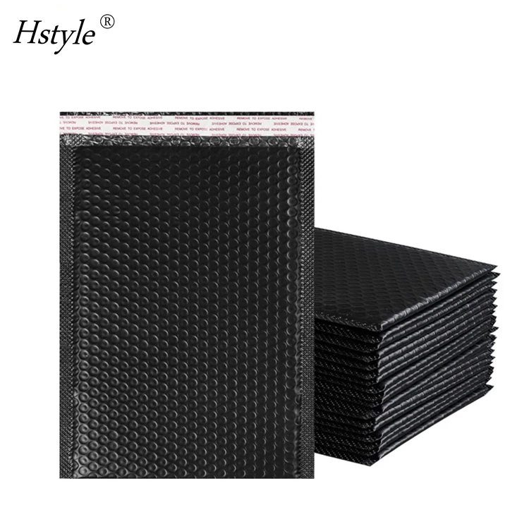 Bubble Mailers 20*28cm Poly Padded Envelopes Small Business Mailing Packages Opaque Self Seal Adhesive Packaging Bags HS1345