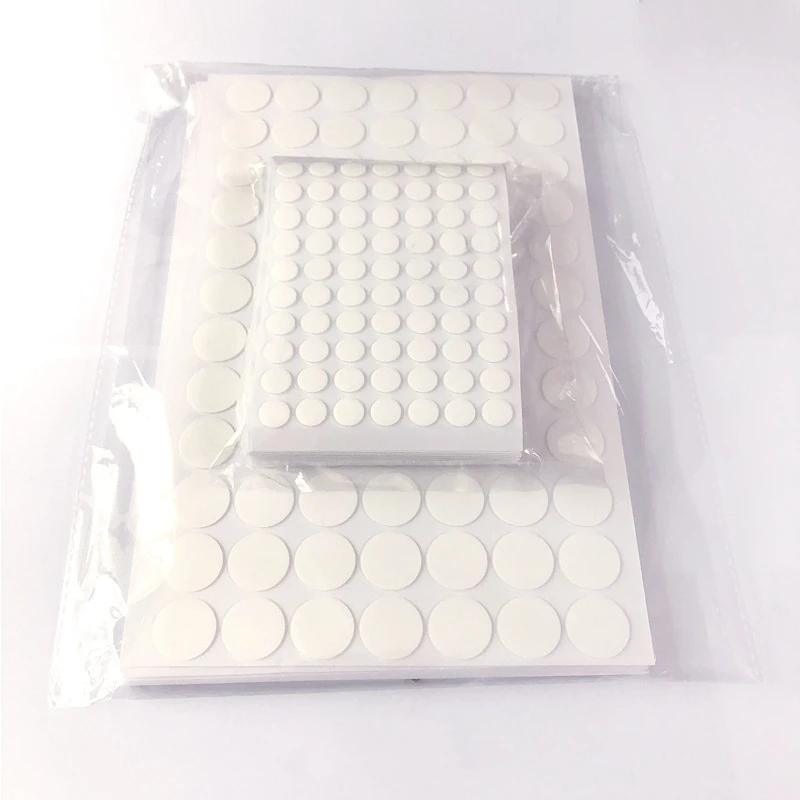 Double-Sided Acrylic Adhesive Dots Tape Clear Dots Glue Stick Anything Anywhere Instantly Transparent Round Tag Stickers