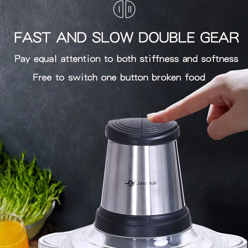Manual Shredder Mincer Cutlery Magnetic Garlic Gadget Mini Puller Ice Processor Fruit, Multi Slicer Meat Chopper/