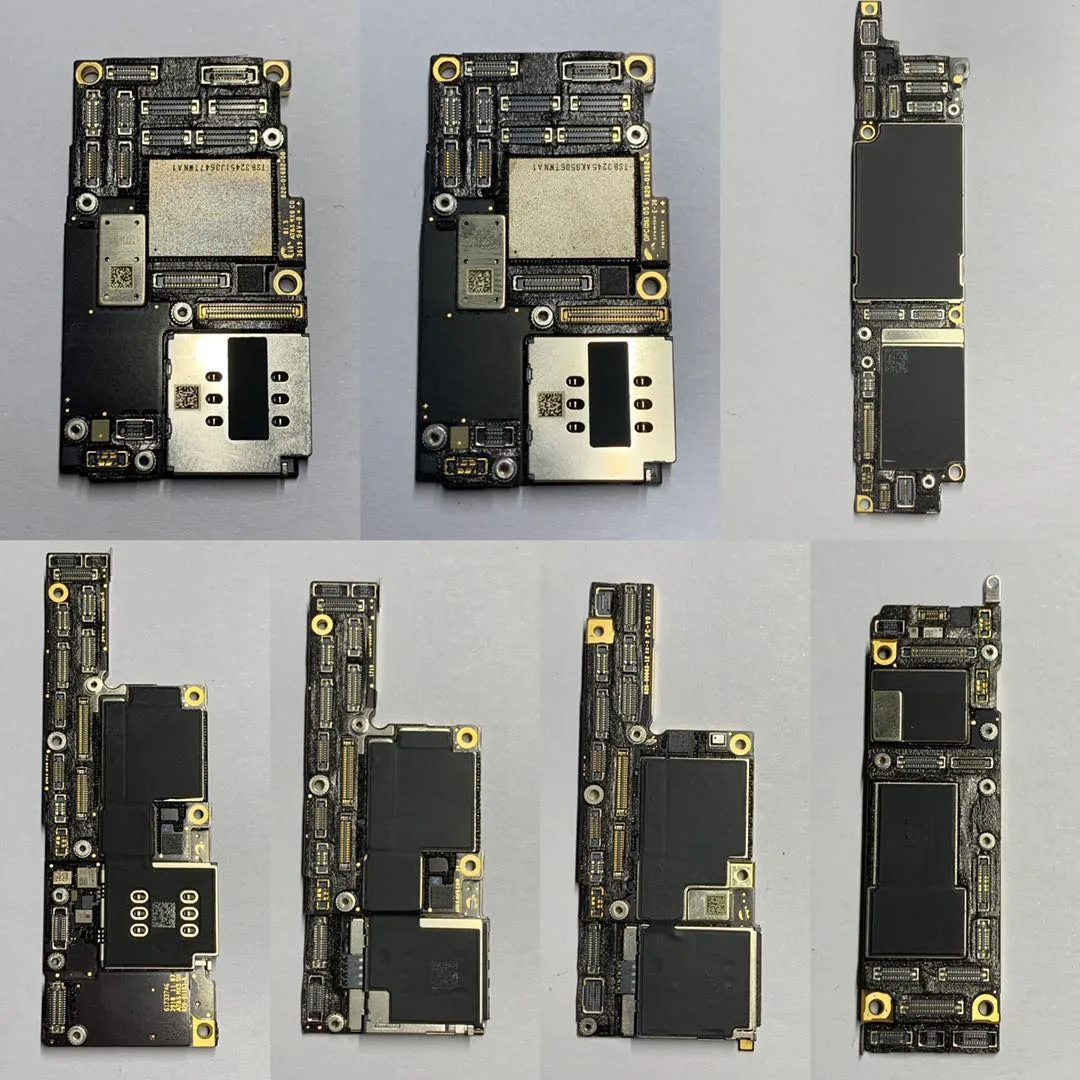 Original Mainboard for iPhone XR 11 12 Pro MAX Motherboard with Face ID Main Logic Board