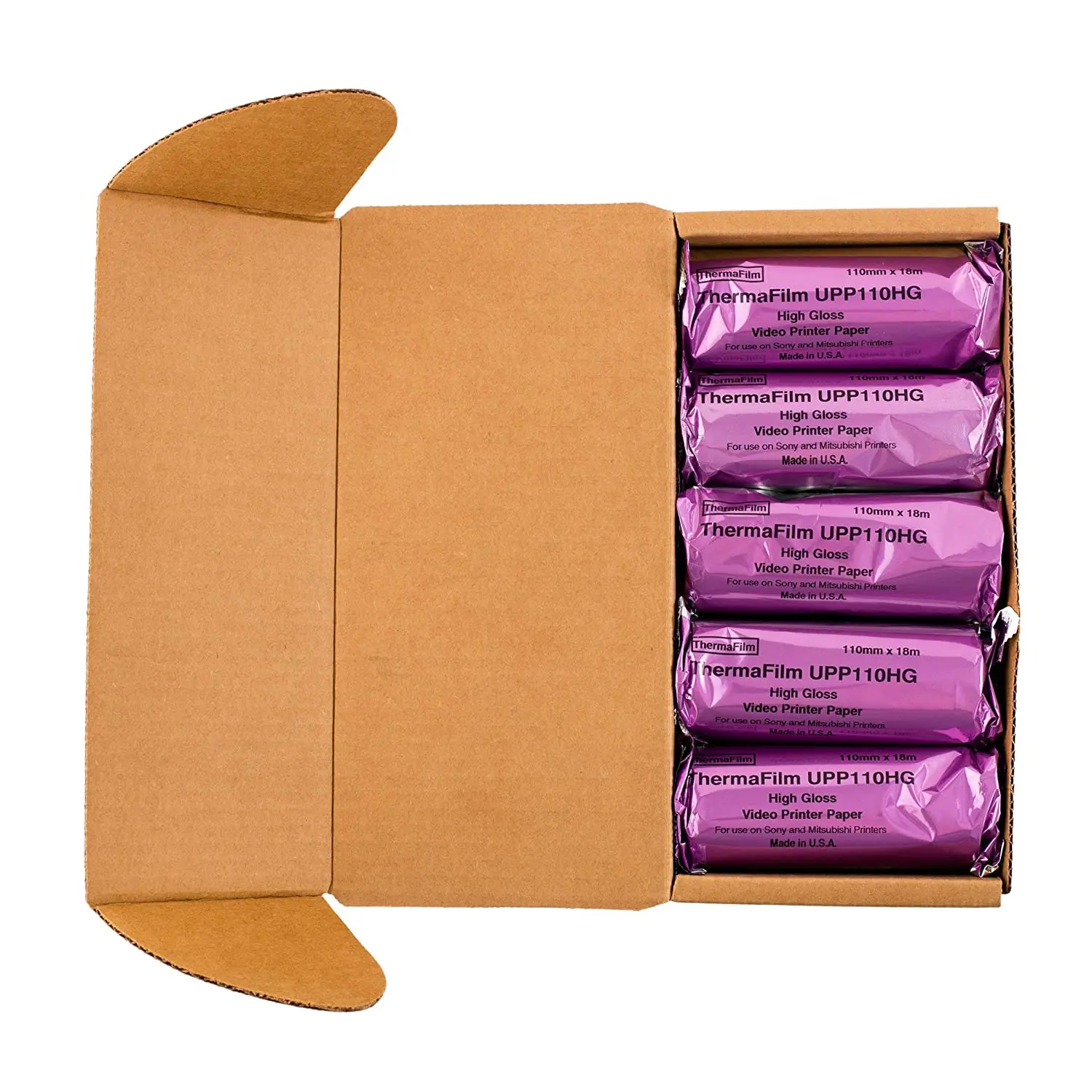 High Gloss Video Printer Paper cheap sony ultrasound paper  Sony UP 110HG Thermal Paper Roll