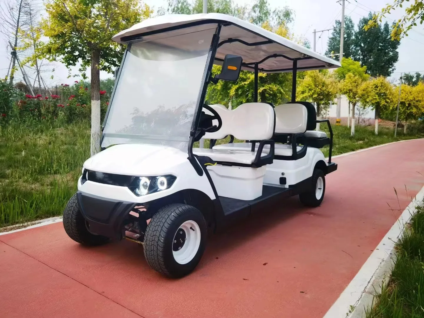 Utility Vehicle Buggy Off-Road Electric Golf Cart Quality Electric Utility Vehicle 6-Seater Cheap Prices Buggy Car For Sale